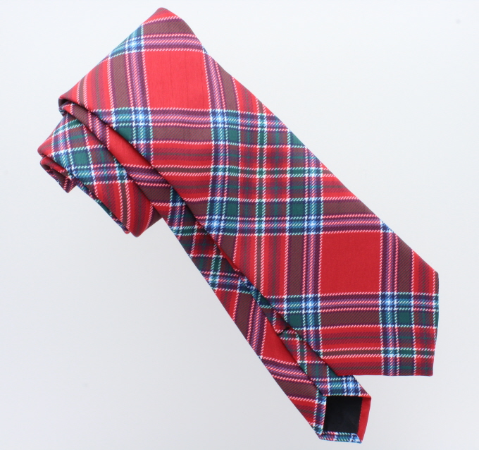 Tie, Necktie, Premium Poly Silk-effect, MacBean Tartan